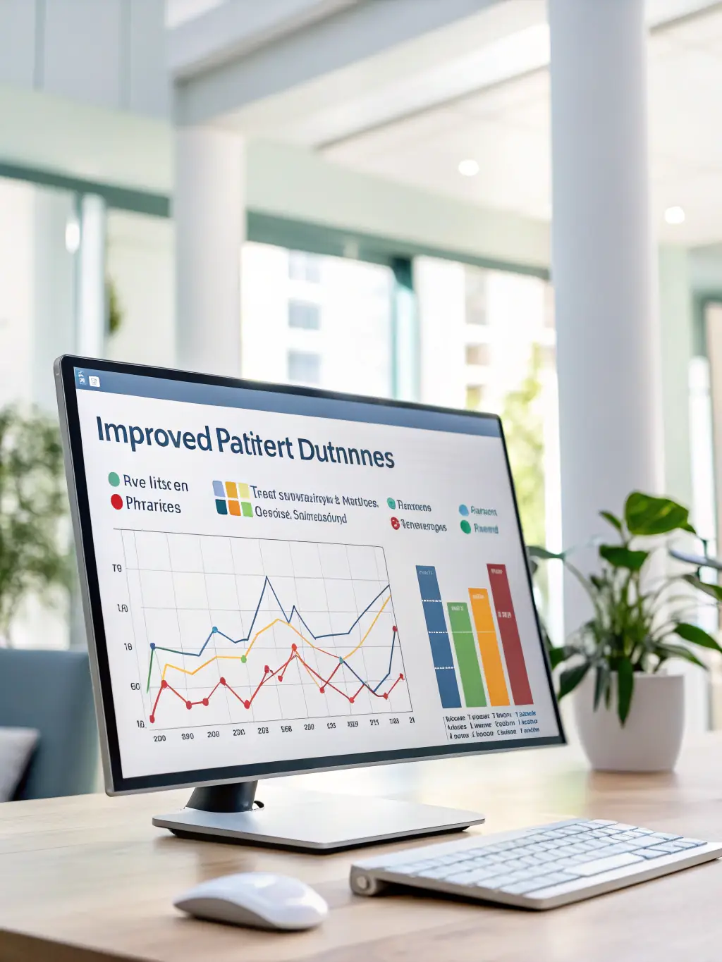A graph showing measurable progress in a patient's rehabilitation journey, highlighting improvements in functional abilities.